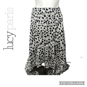 LUCY Paris Leopart Skirt